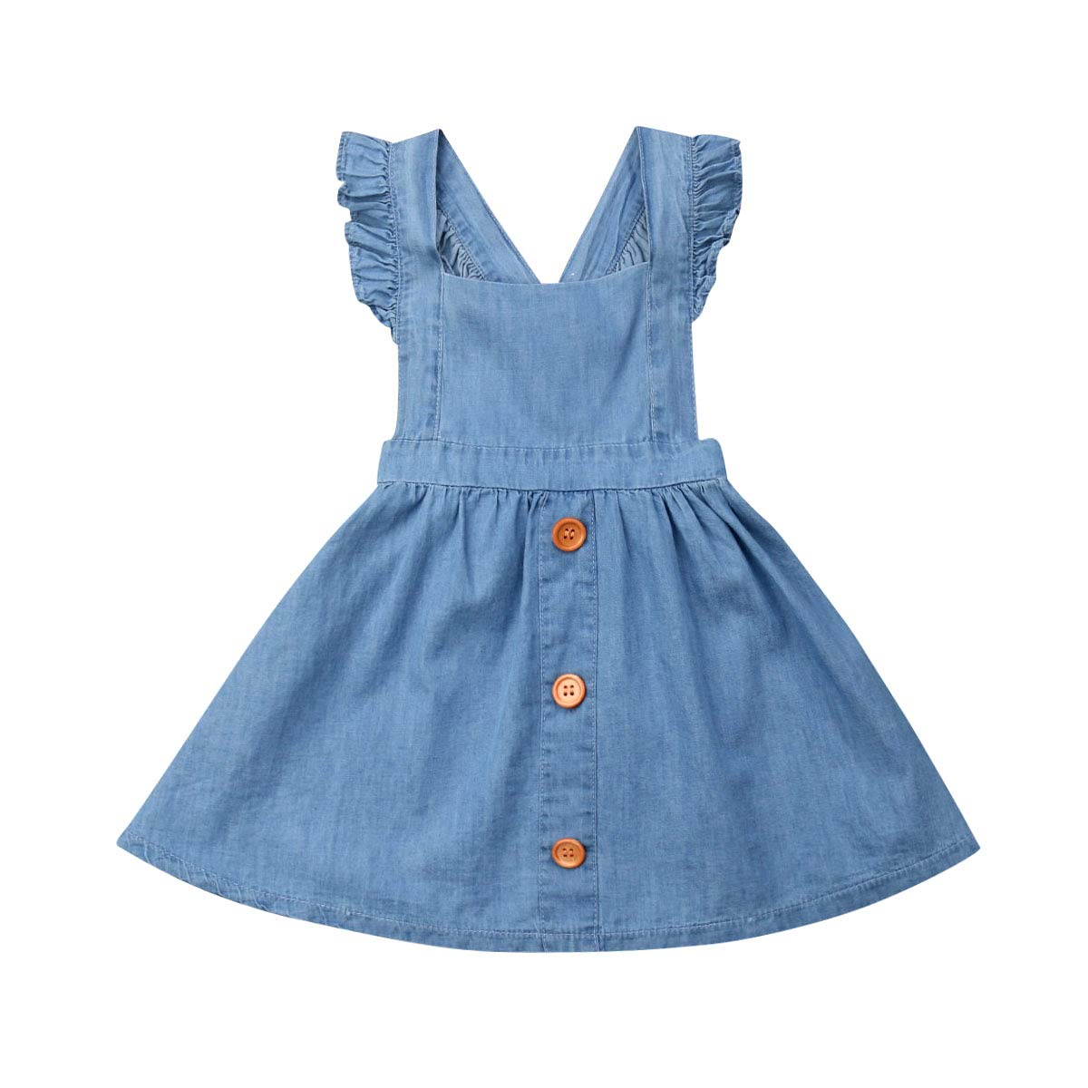 baby denim jumper dress