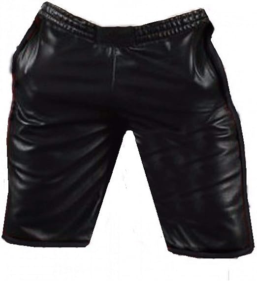 leather shorts amazon