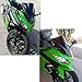 Neverland Double Bubble Windshield WindScreen for Kawasaki Ninja 300 EX300 2013 2014 2015 Black