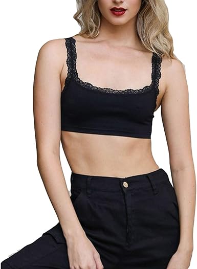 lace strap bralette