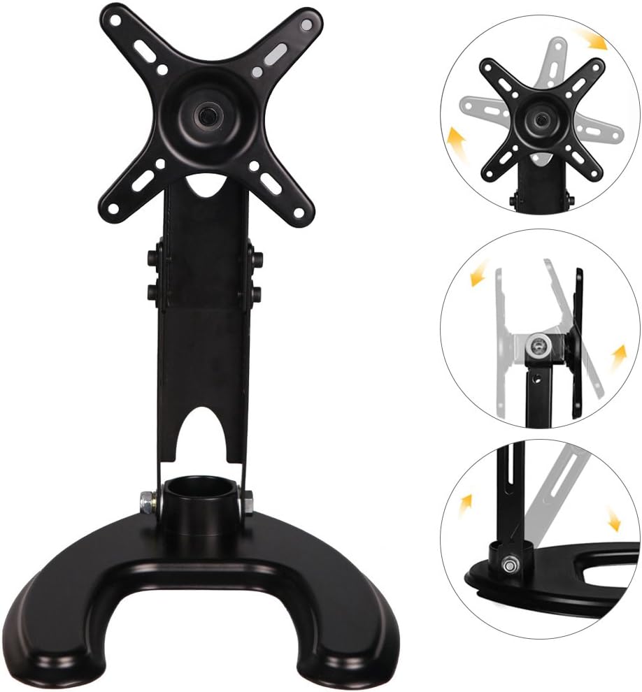 Best Table Top Metal Base Non Swivel Tv Stand