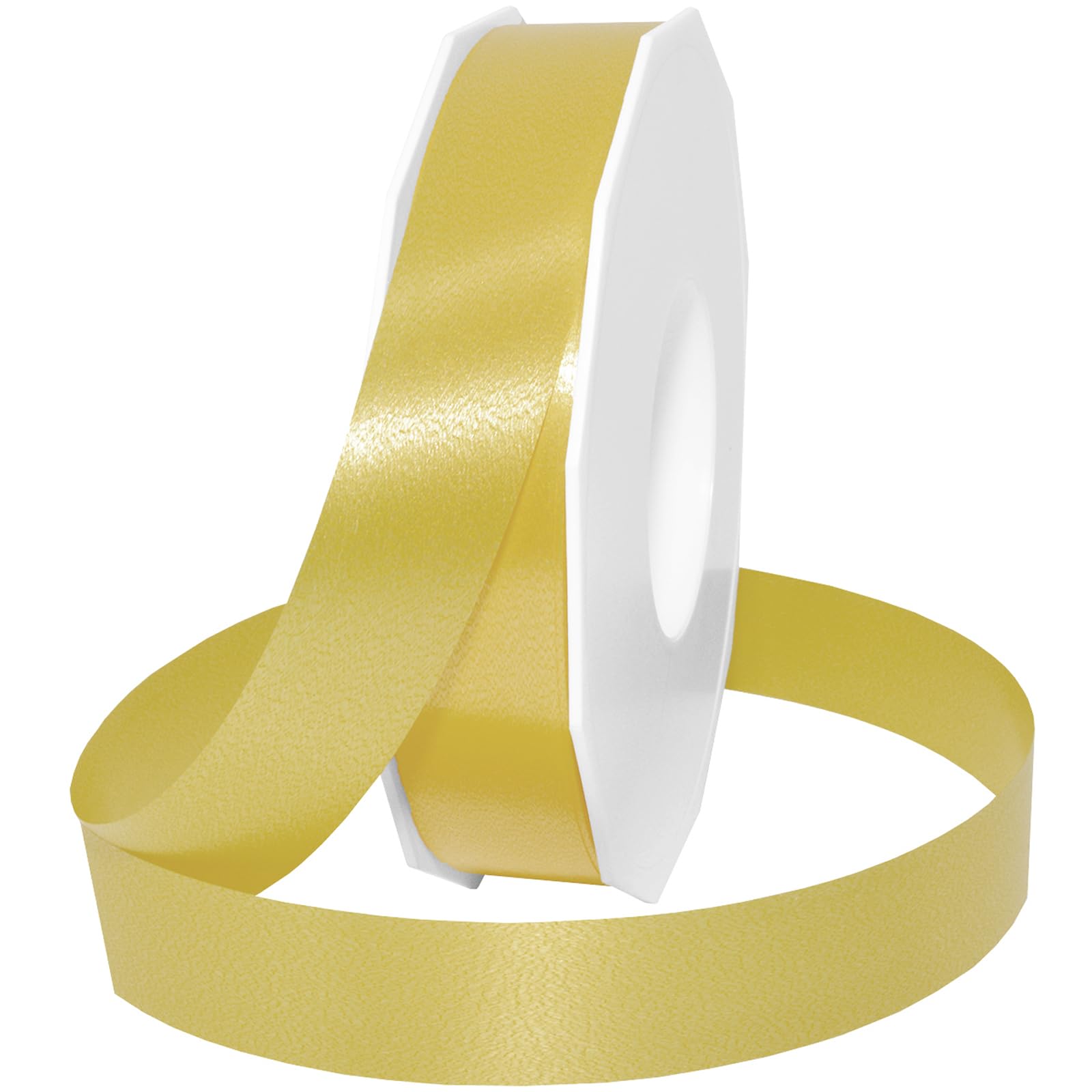 Präsent - America Curling Ribbon Gold 25 mm Width, 91 m Length — image 1