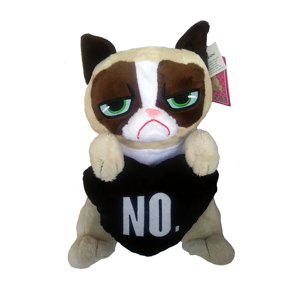 valentines day cat stuffed animal