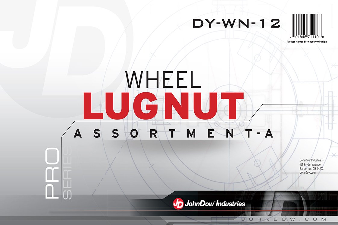 Fasteners Dynamic Dy Wn 12 Wheel Lug Nut Assortment Kit B Nuts