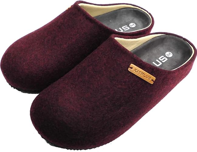 Amazon Kitplus フェルト サボサンダル レディース M Lサイズ Aw 外履き レディースサンダル 婦人用 Kitplus ミュール