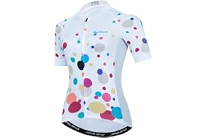 YOUALSO Cycling Jersey Women, Road & Mountain Ladies Bike Shirt, Bicycle Biking Tops S-3xl