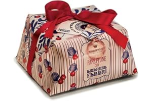 BreraMilano Dedicati Fabbri Amarena Cherries Panettone by G Cova - Hand wrapped - 1000g