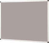 Wonderwall Premium Grey Felt Noticeboard 120x90cm Aluminium Frame Anti-Fade view 5