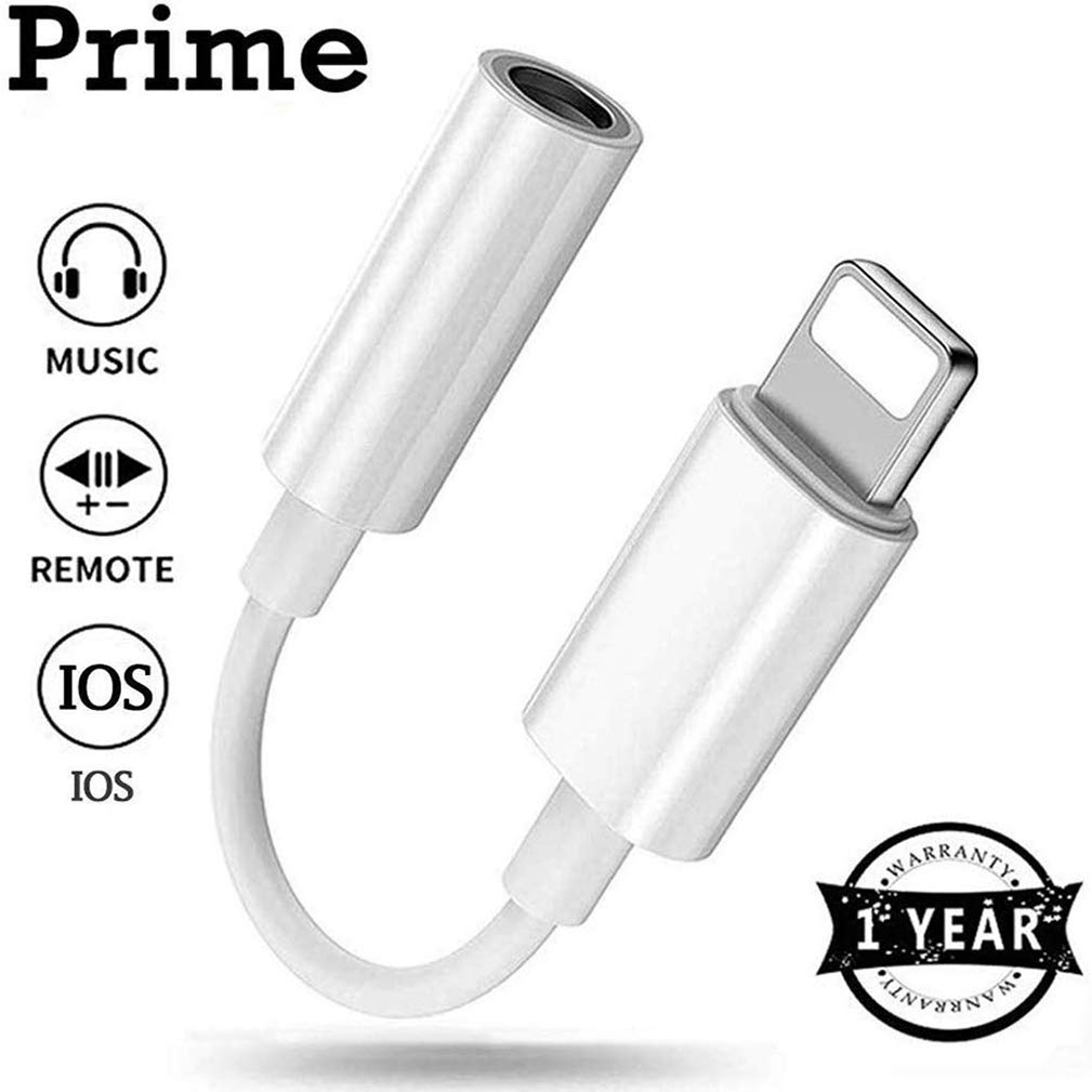 IMBCYL Adattatore Aux per iPhone 7 Adattatore per Cuffie Jack 3,5mm  Adattatore Convertitore Aux Cavo Audio per iPhone 11/7/8Plus/X/XR/XS Cuffie  Adattatore Connettor Supporto Tutti i sistemi iOS Bianco Audio e Hi-Fi  urban-earth.co.uk