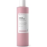 By Veira, Repair Shampoo 10.1 Fl Oz, For Damaged Hair, Wheat protein/Sunflower Extract Gently Repairs Hair, Colour preserving, 100% vegan & Sulphate/Silicone free