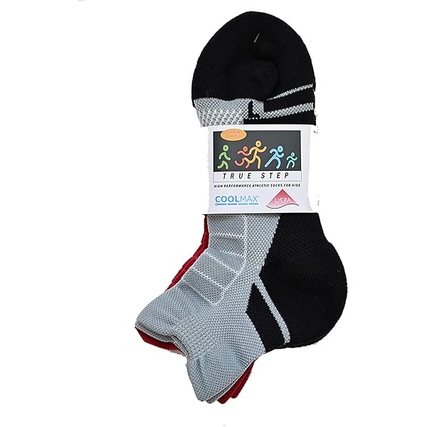 Amazon.com: True Step Athletic Socks for Kids with COOLMAX
