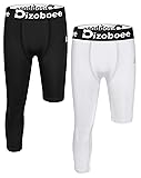 Dizoboee Youth Boys Compression Pants One Leg Short