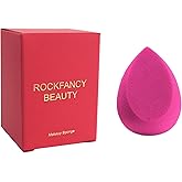 RockFancy Beauty Cosmetic Sponge, High Softness Makeup Sponge Blender for Liquid 
Powder, Wonder Puff for Flawless Coverage,