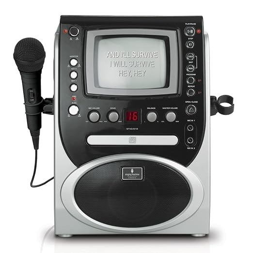 Singing Machine STVg519 Cdg Karaoke System With 5.5" Monitor Amazon