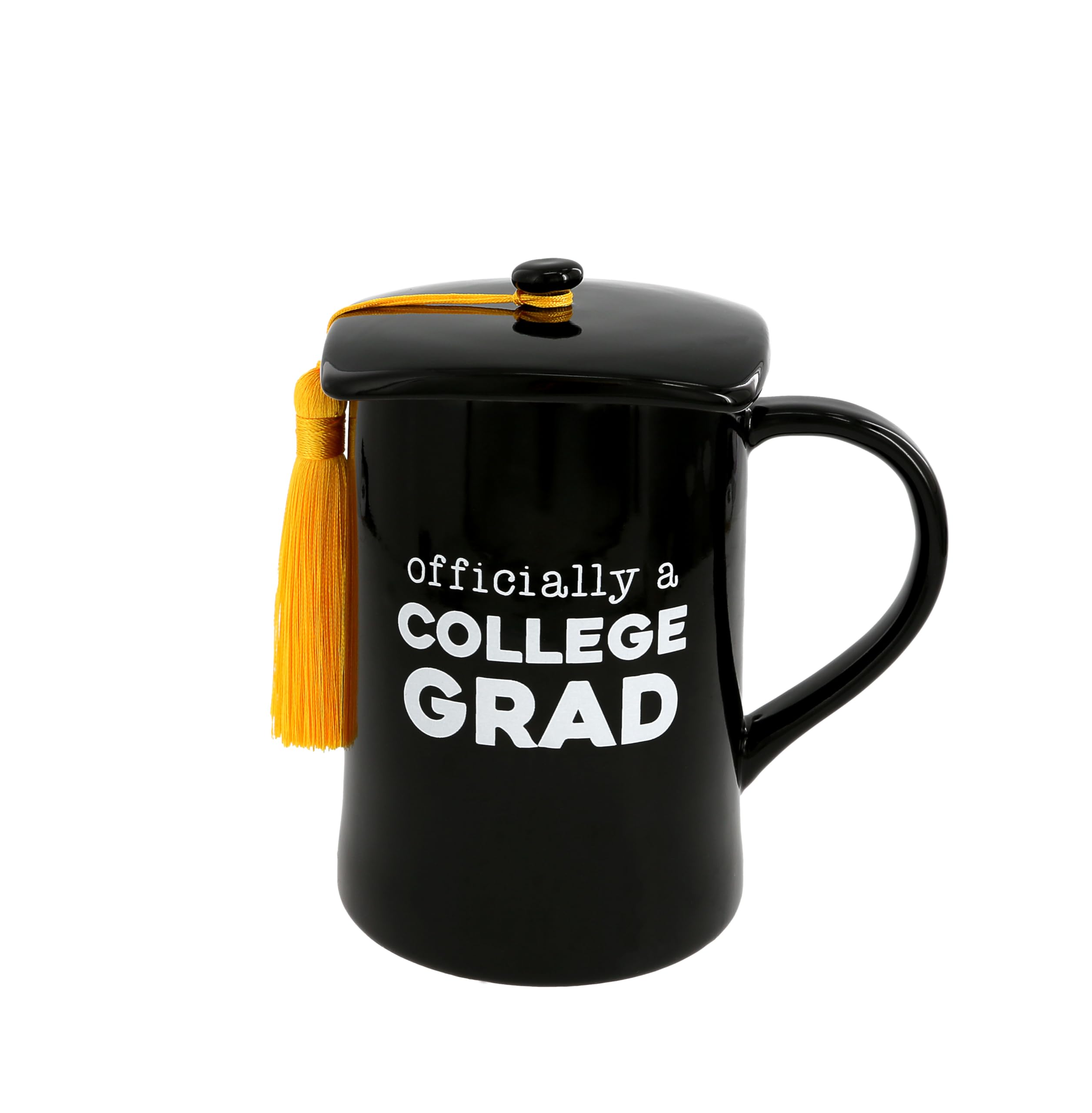 Photo 1 of * has a small chip *
Pavilion Gift Company - Officially A College Grad - 17 oz Coffee Mug Tea Cup Graduation Cap Lid Tassel College Associates Bachelors Masters Doctorate Degree Congrats Graduate