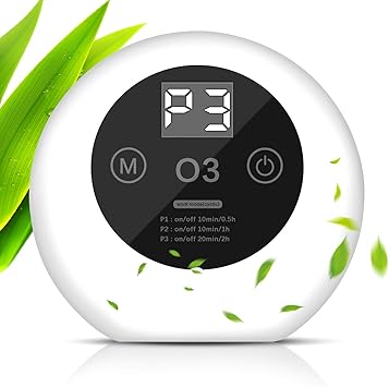 Amazon De Acadgq Luftreiniger Allergie Mini Luftreiniger Leise Air Purifier Ionisator Luftreiniger Mit Led Display Fur Allergiker Raucher Pet Dander Pollen Staub Tragbarer Luftreiniger Fur Wohnung Schlafzimmer
