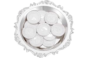 TINGKU 13 Unity Coins Set for Wedding Ceremony Arras de Boda with Tray Plate Wedding Arrhae Coin Catholic