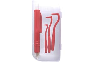 Dog Tick Remover, Tick Removal Tweezers Hooks Comb Kit | Flea Remover Comb Supplies for Pets, Dogs, Cats, Humans and Hulzogul