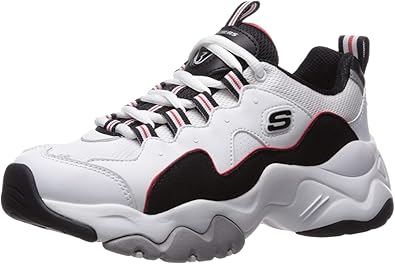 skechers d'lites mujer blanco