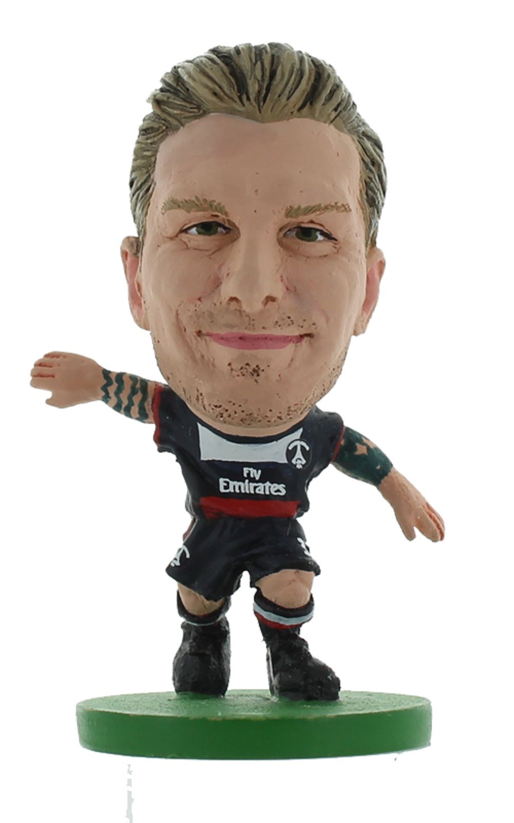 SoccerStarz Paris Saint Germain FC David Beckham Home Kit