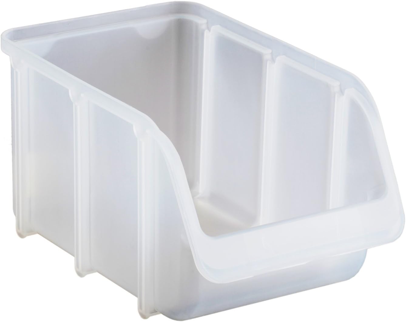 Hünersdorff 673700 Storage Bin, Transparent, Size 3