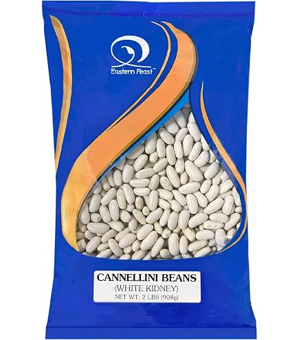 Amazon.com: Cannellini 豆(白芸豆)(16 盎司(約473.6 毫升),ZIN:526085