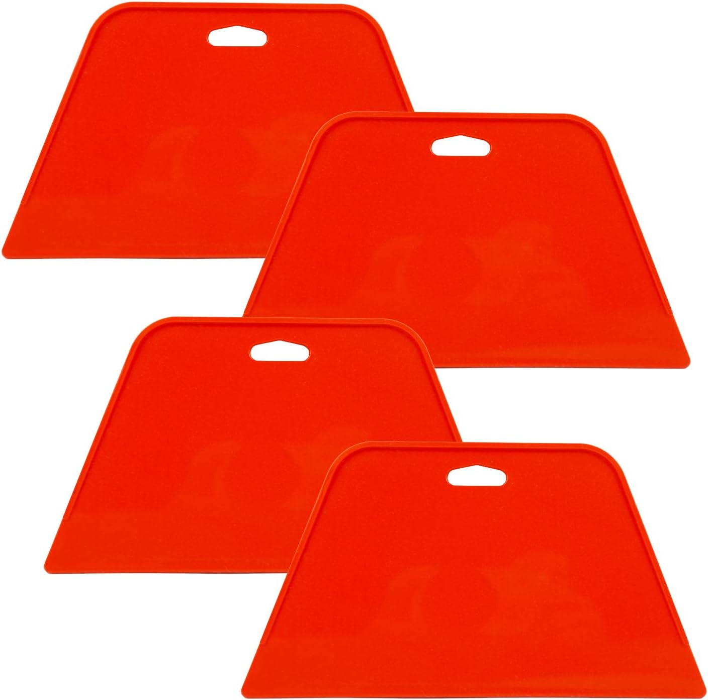 Cartints Wallpaper Smoothing Tools Plastic Hard Scraper For Adhesive Wallpaper Contact Paper Application Installing Window Film Craft Vinyl And Painting 4 Pack Amazon Com