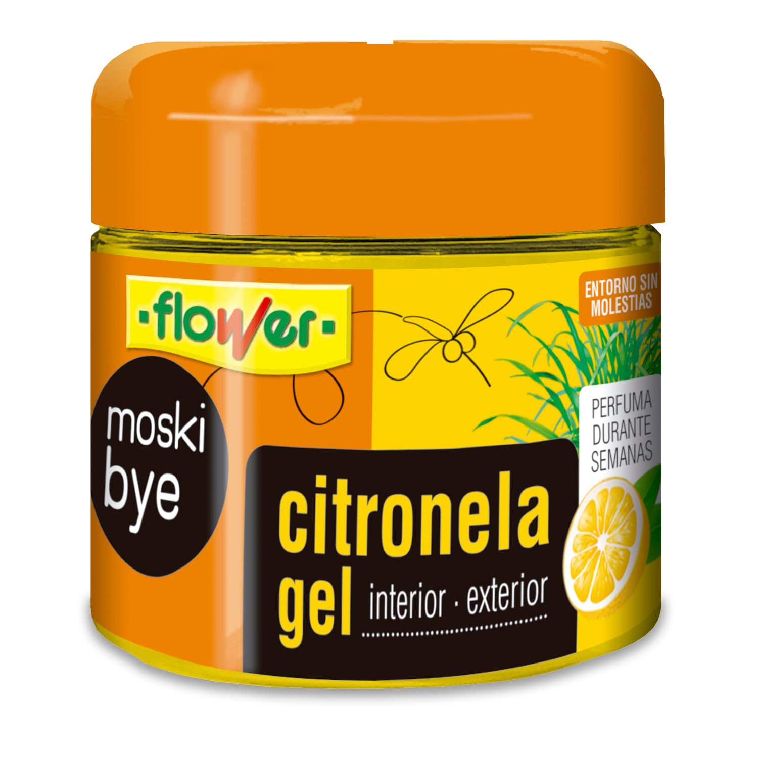 Flower 1 – 20523 – Mosquito Repellent Citronella Gel, 125 Gr