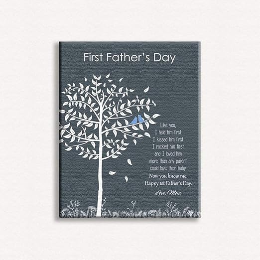 personalized dad canvas