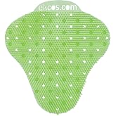 Diversey Ekcos ekcoscreen 60 Day Premium Anti-Splash Urinal Screen, 12 Pack | Odor Control, Urinal Deodorizer, Fragrance Release, Cleaner Restrooms, Apple Scent
