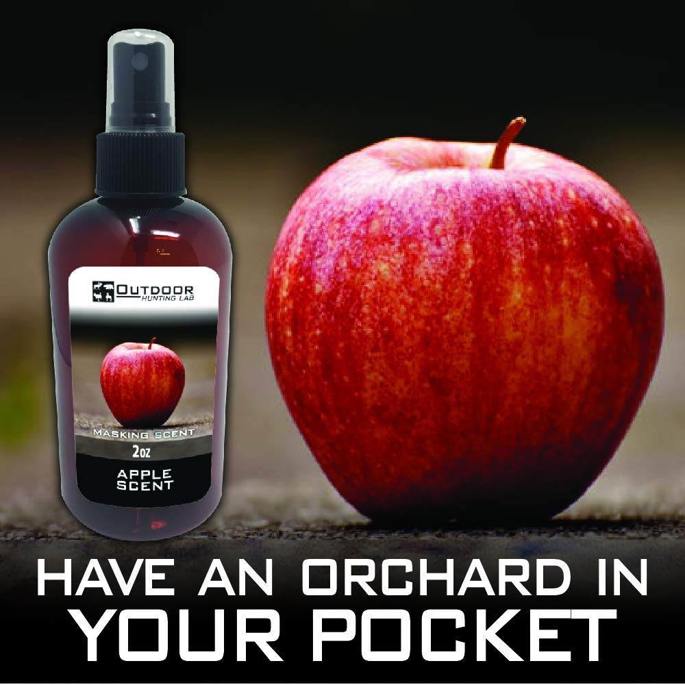 Outdoor Hunting Labs Apple Deer Cover Scent Nose Blocker Buck Lure