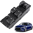 Front Left Driver Power Door Window Switch 935702V000 for 2012-2017 Hyundai Veloster 1.6L - Master Electric Push Pull Switch Compatible With Driver Side