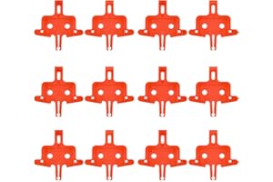 Bicycle Brake Pad Spacer, Hydraulic Disc Brake Pad Spreader Instert Tool for Shimano, Mountain Bike Road Bike（12PCS）