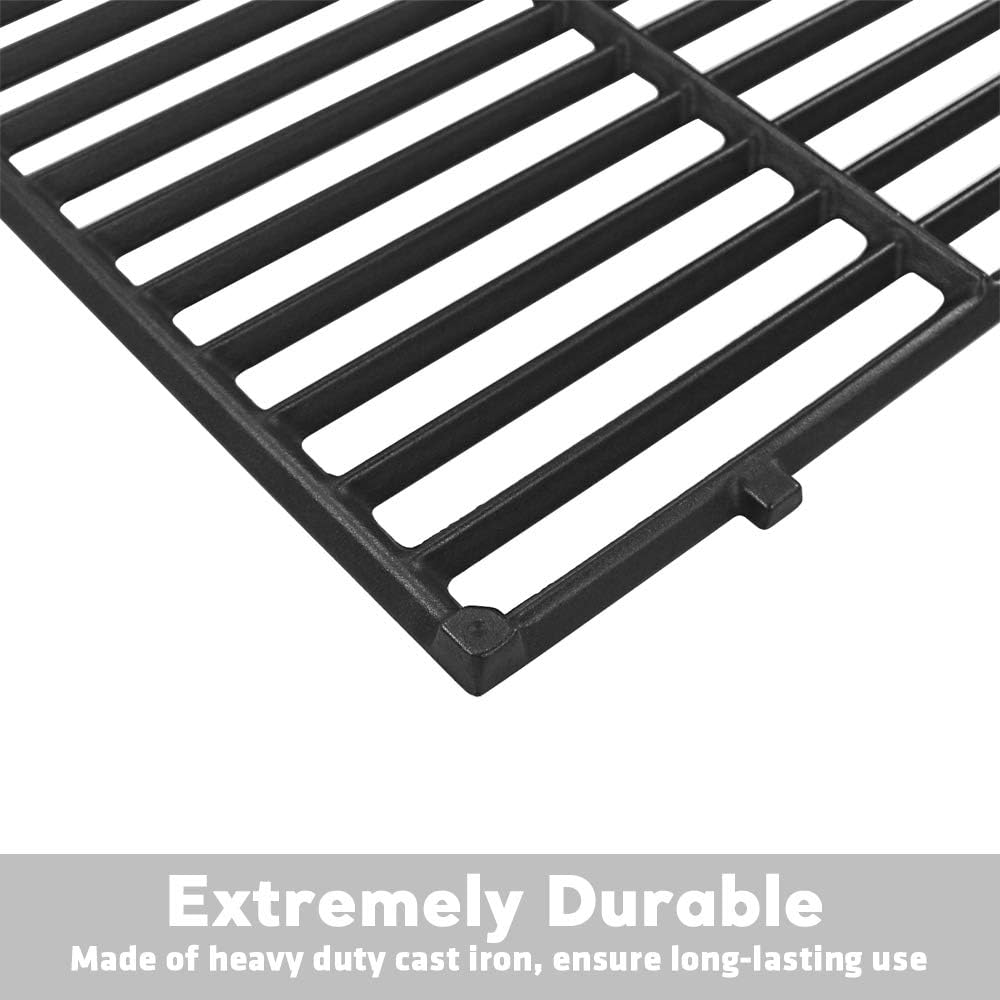 Denmay 7524 49.5cm Cast Iron Grill Grates Cooking Grid for Weber Genesis E-310/ E-320/ E-330, Genesis S-310/ S-320/ S-330 - Image 5