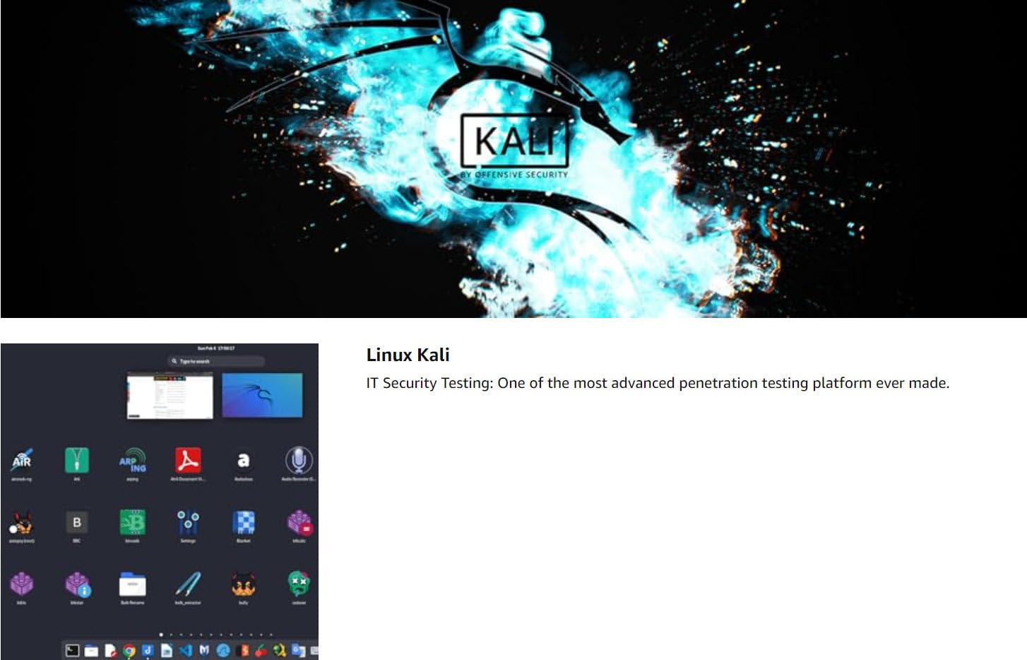 Kali Linux OS for Hackers - Bootable Live Install USB Flash Thumb Drive - Cybersecurity Hacking Tools and Penetration Testing