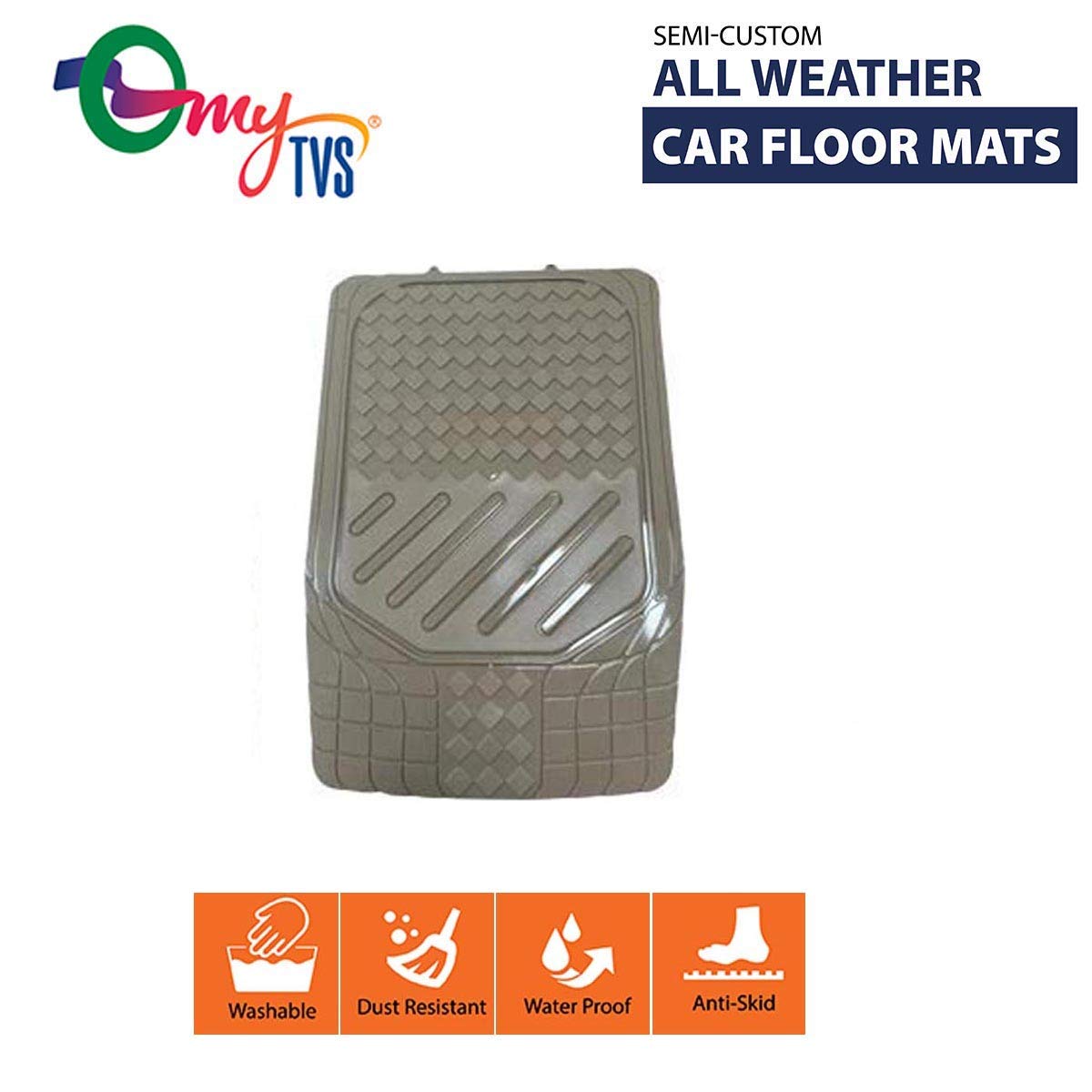 Mytvs Pfm 1 Semi Custom All Weather Car Floor Mat Beige Nissan