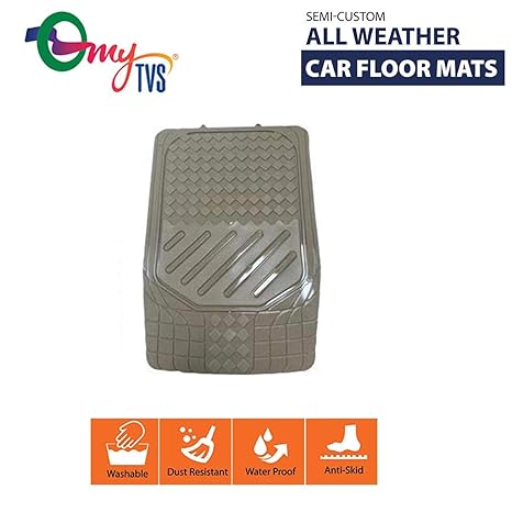 Mytvs Pfm 1 Semi Custom All Weather Car Floor Mat Beige