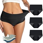 Mordlanka Period Underwear for Women Breathable Menstrual Leakproof Panties