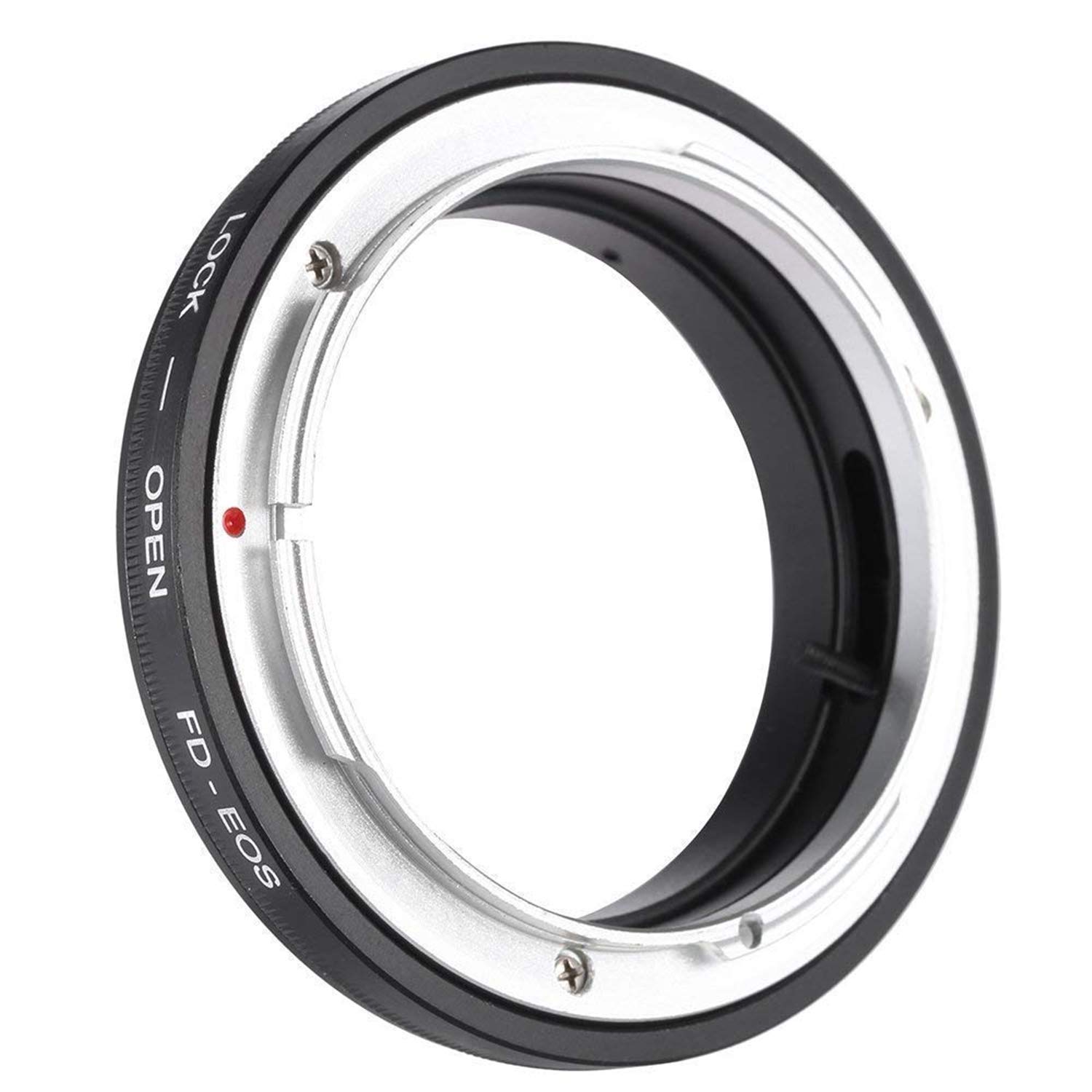 WANBY FD-EOS Adapter Ring Lens Mount for Canon FD Lens to Fit for EOS Mount Lenses