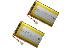 GYMIN PS5 Controller Battery 4000mAh, Rechargable Lipo Battery Pack for Sony PS5 Playstation 5 Dual Sense Controller CFI-ZCT1W Controller LIP1708 Battery Upgraded from 1560mAh to 4000mAh 2Pack