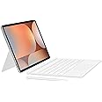 SAMSUNG Galaxy Tab S10+ Book Cover Keyboard AI Key, Detachable Platform, PC-Like Experience, Adjustable Viewing Angles, Wireless Keyboard Sharing, US Version, White