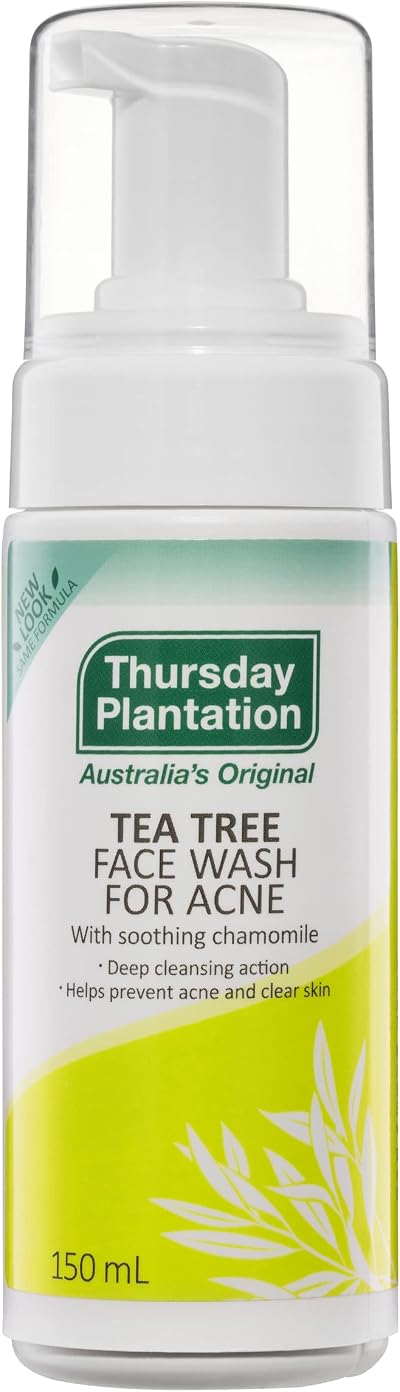 Thursday Plantation Tea Tree Face Wash Acne Oily Skin Cleanser 200ml
