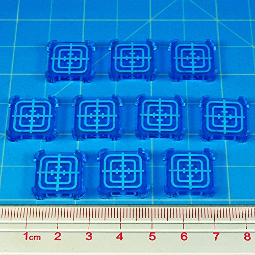 SW: Armada, Objective Tokens, Fluorescent Blue (10)