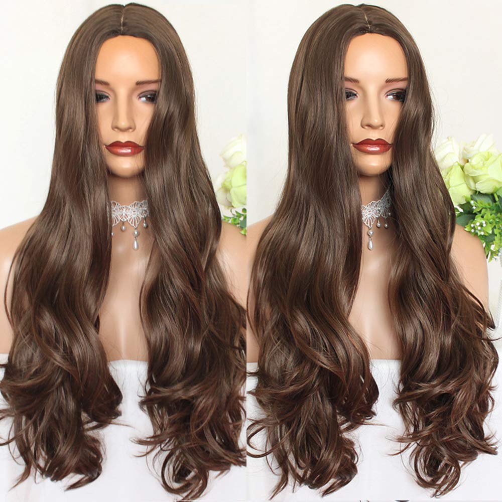 Amazon Com Platinumhair 10 Long Wavy Hair Synthetic No Lace