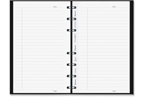 Blueline MiracleBind Notebook, 11 x 8.5 Inches, Black, 150 Pages (AF11150.81)