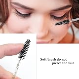 SWKJ 60pc Disposable Eyelash Brushes Spoolies Mascara Wand Applicator Cosmetic view 5