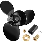 YOUNG PROPS 15 x17 Boat Propeller for Mercury 135-300HP 15 Spline RH | Replaces OEM 48-832828A45 Aluminum Boat Propeller for Mercruiser Alpha &amp;Bravo ONE 15Spline Tooth RH Hub Kits Included
