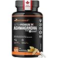 Ashwagandha Supplement For Stress Relief | Helps Lower Cortisol Levels - Backed by Science - Sensoril | 120 Pills by miNATURA