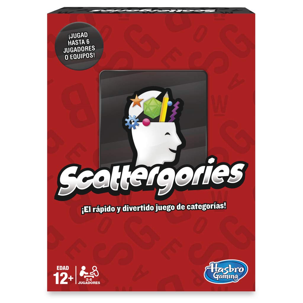 Hasbro Gaming Scattergories Spanish Version multicoloured