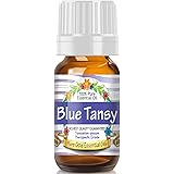 Pure Gold Essential Oils - Tansy (Blue) Essential Oil - 0.33 Fluid Ounces